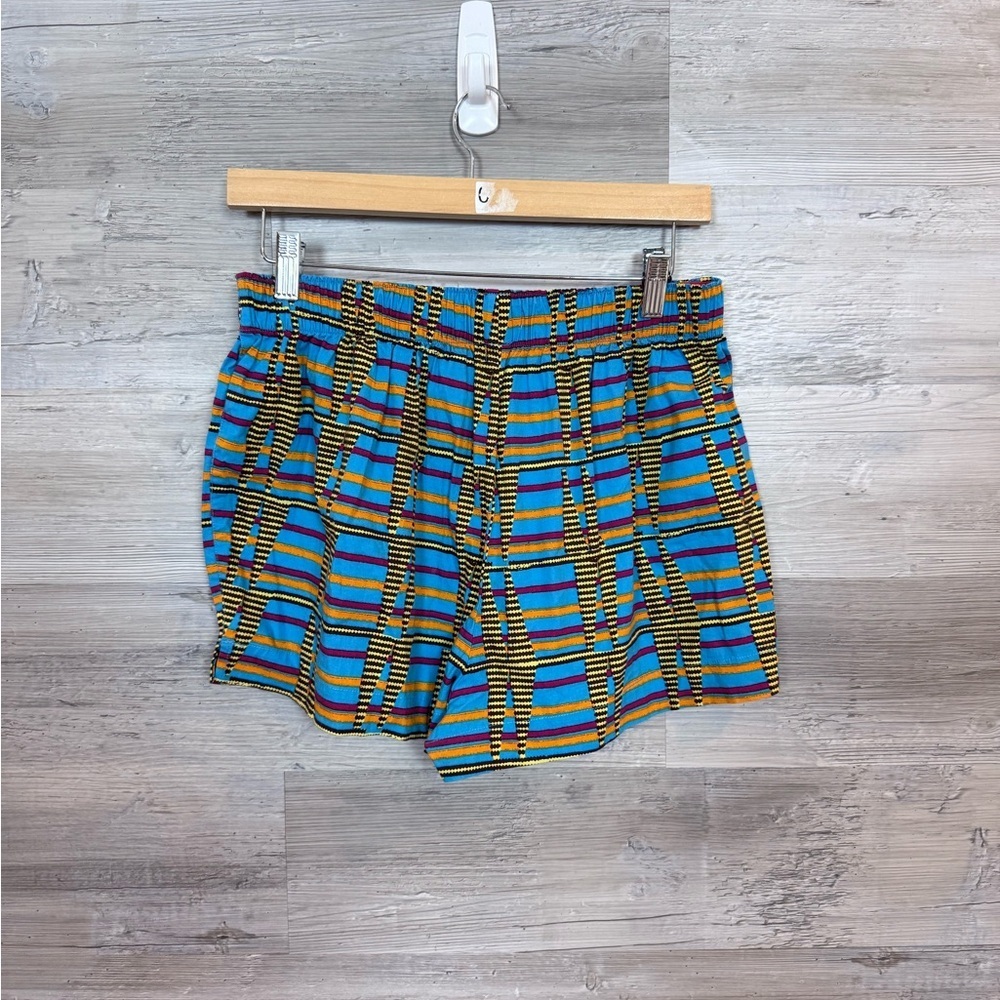 Urban Outfitters Boho Tribal Print Elastic Waist Shorts Large - Picture 3 of 5